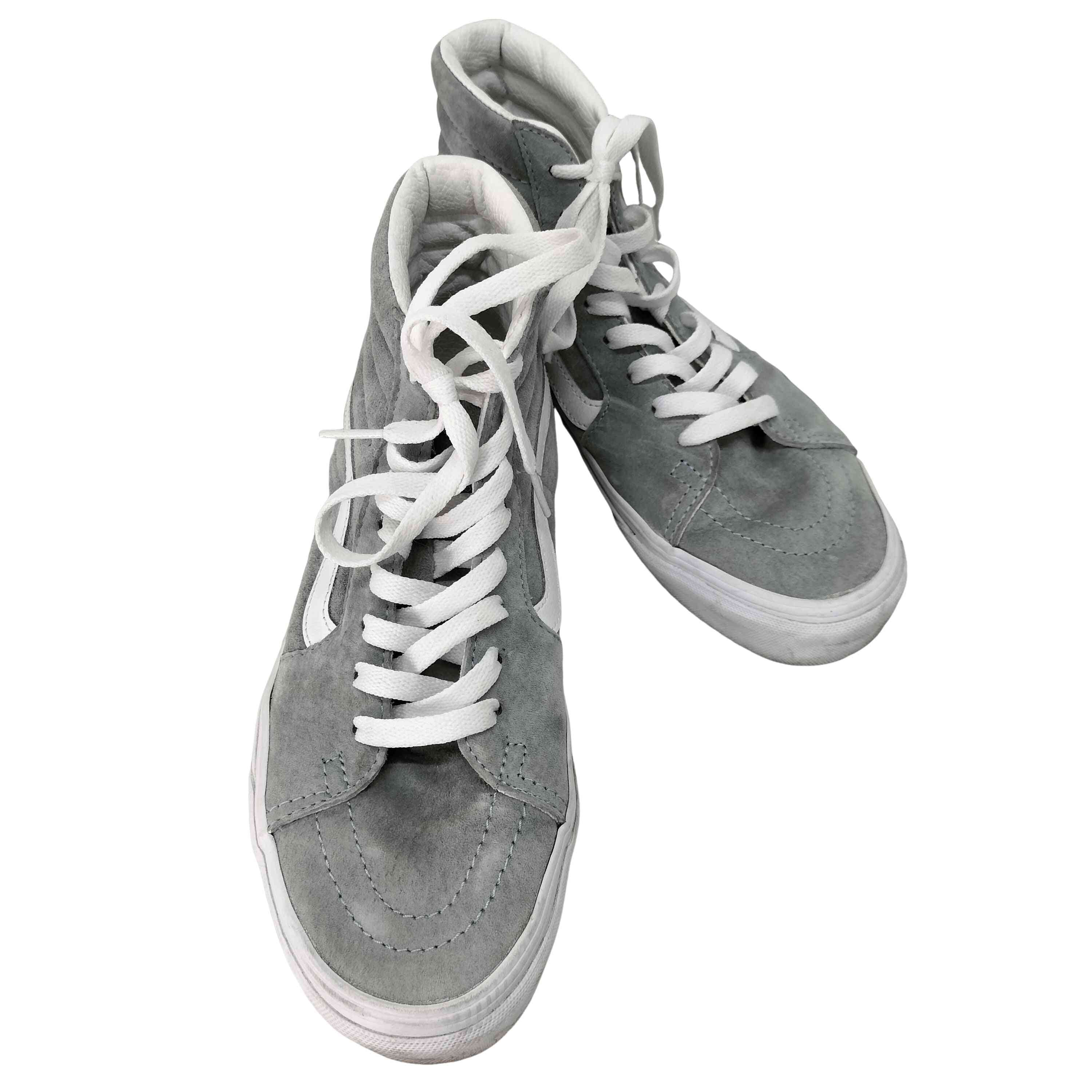 SK8-HI HEIQ ECODRY  ピッグスエードハイカットスニーカー【1141231030455】