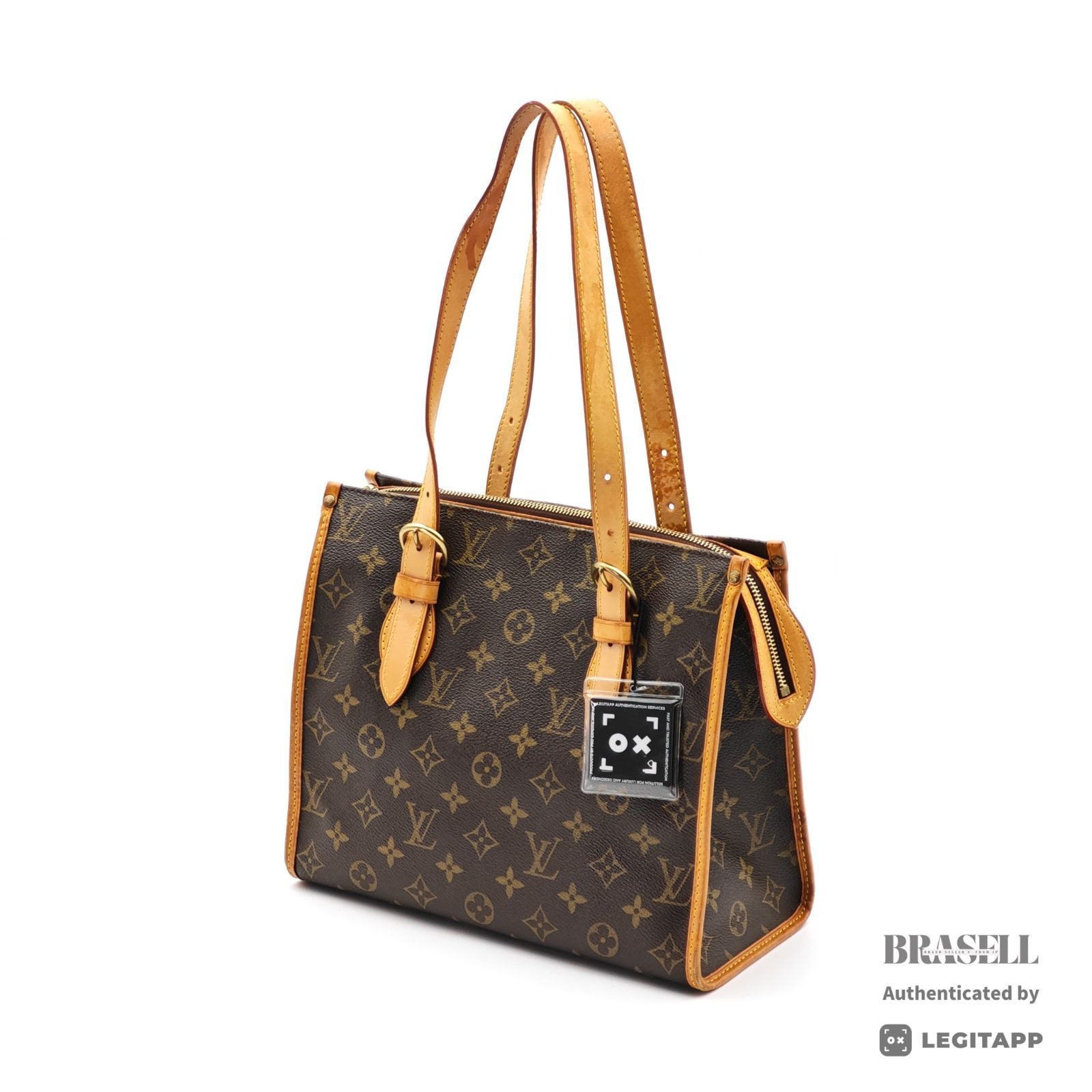 LOUIS VUITTON ルイ・ヴィトン ポパンクールオ モノグラム ポパンクールオ M40007 FL0026 ハンドバッグ Monogram Canvas Brown レディース