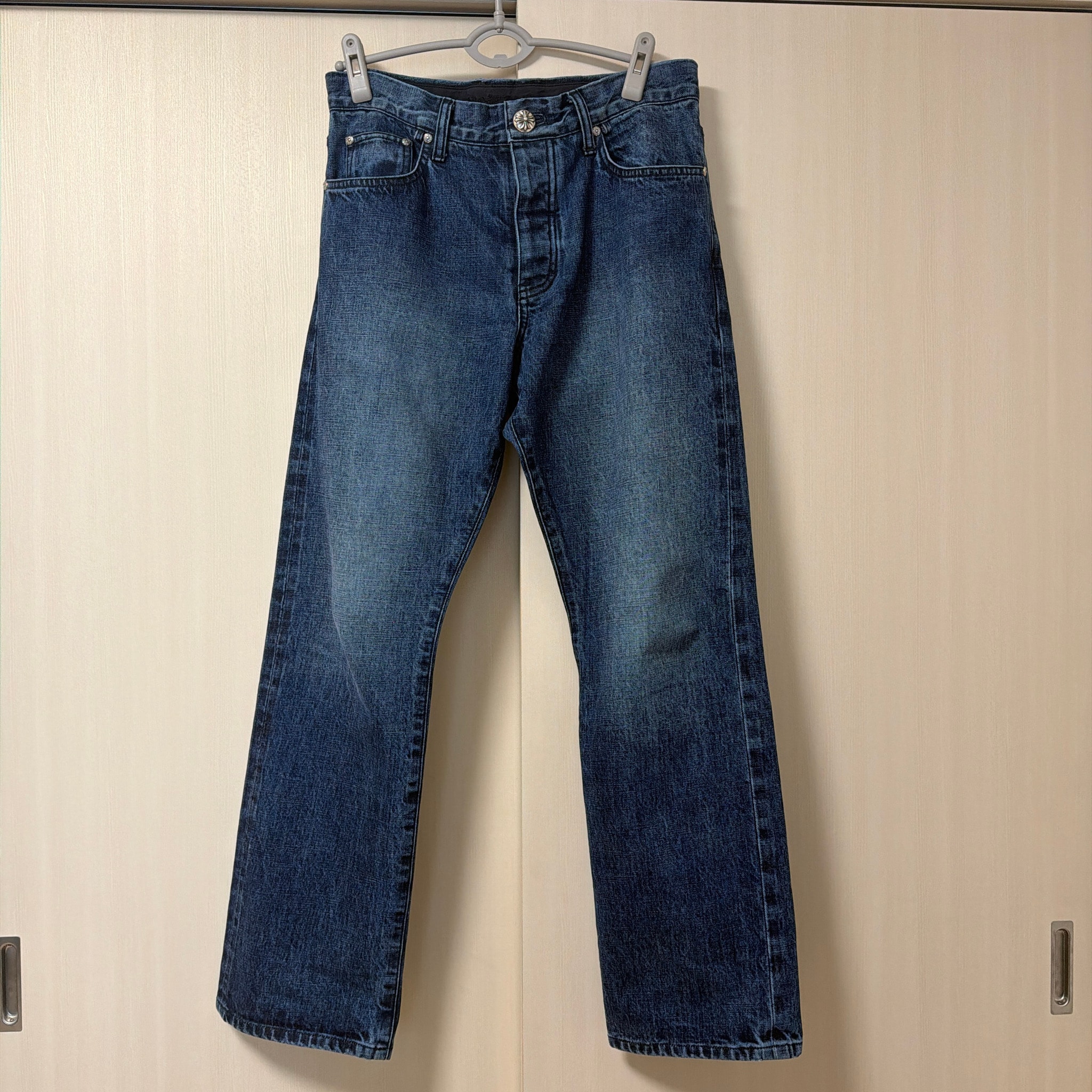 Chrome Hearts JEAN STRTLG FBRC FU Wash "Indigo"