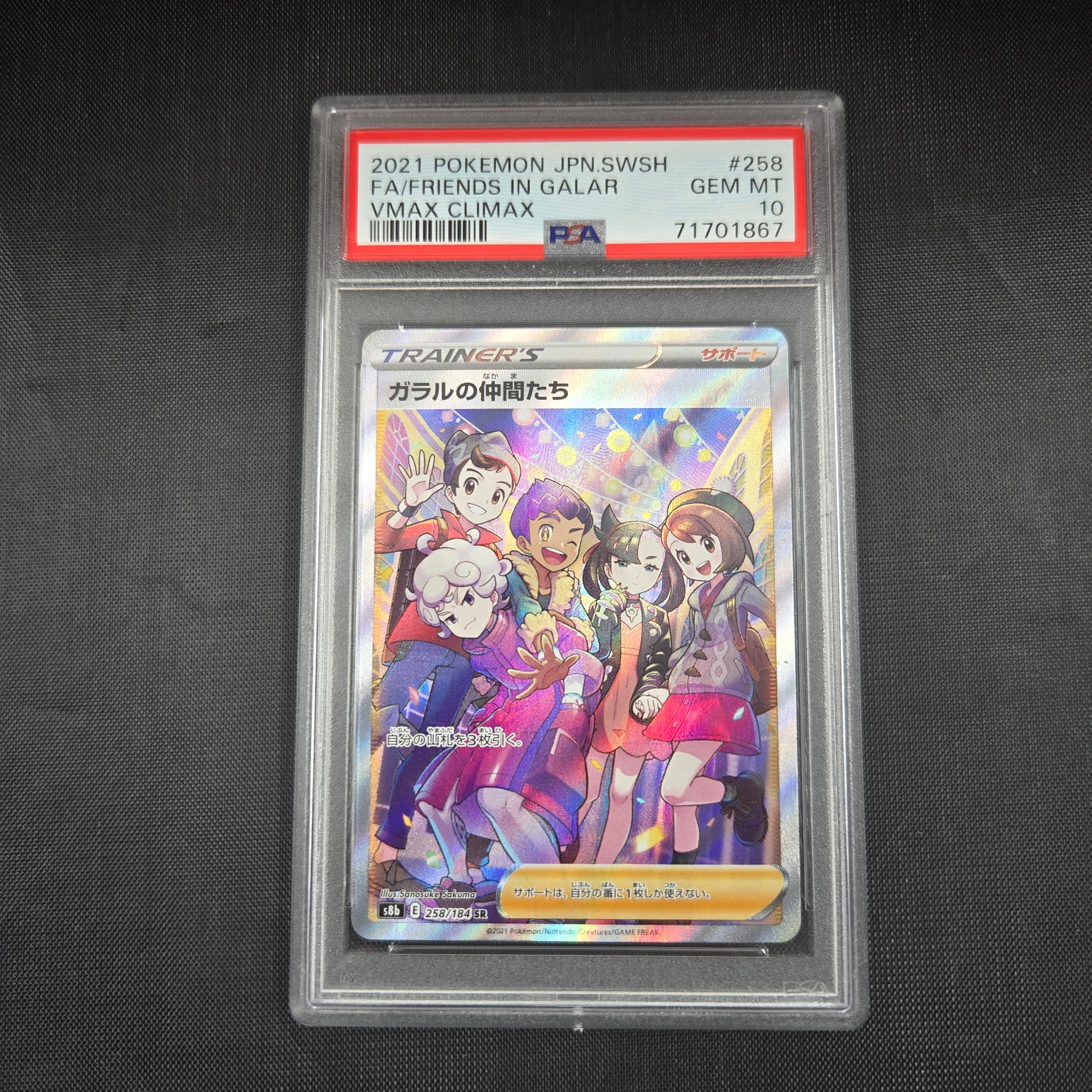ガラルの仲間たち SR[S8b 258/184](ハイクラスパック「VMAX
