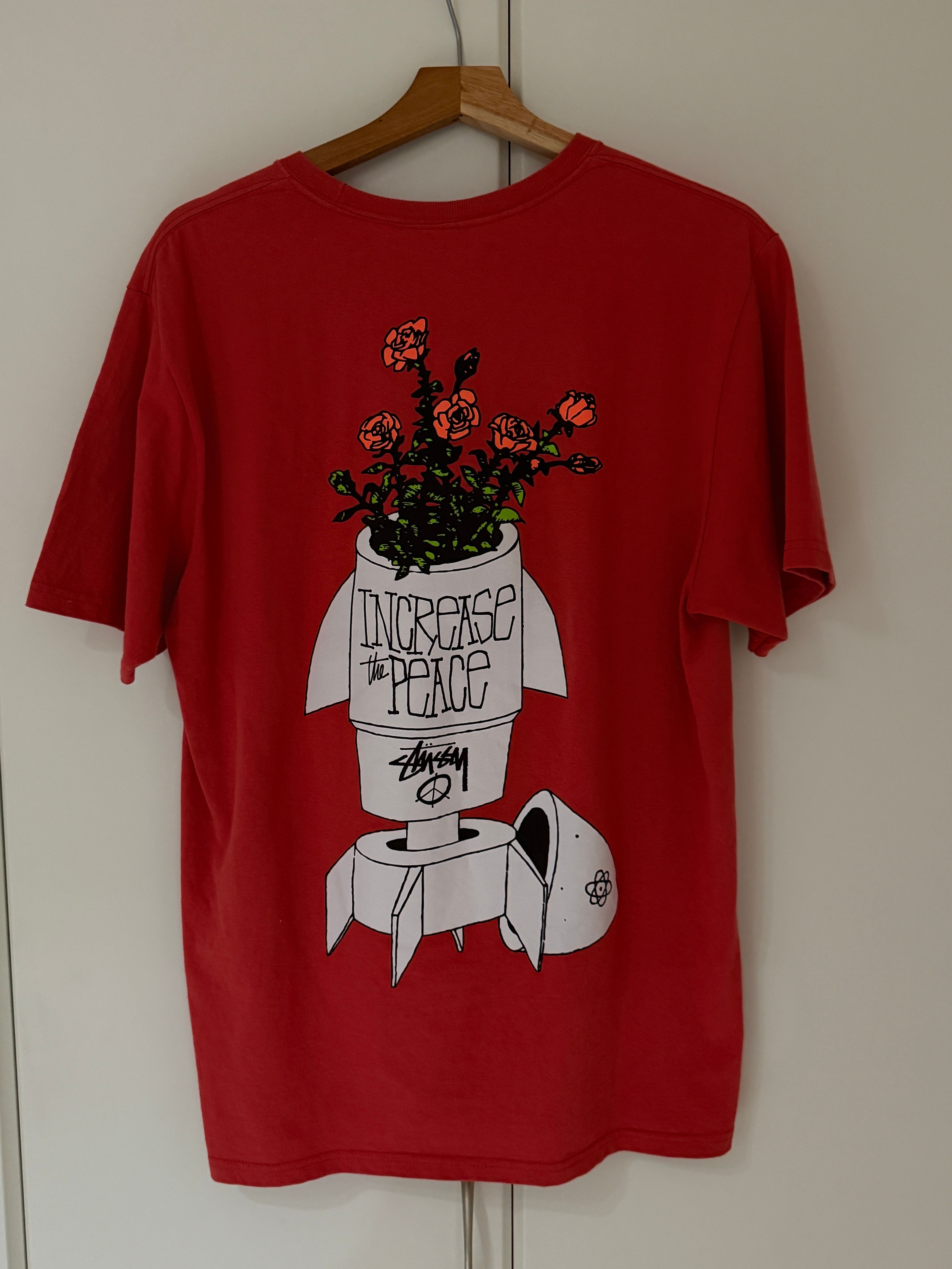 Stussy Flower Bomb Tee "Pepper"