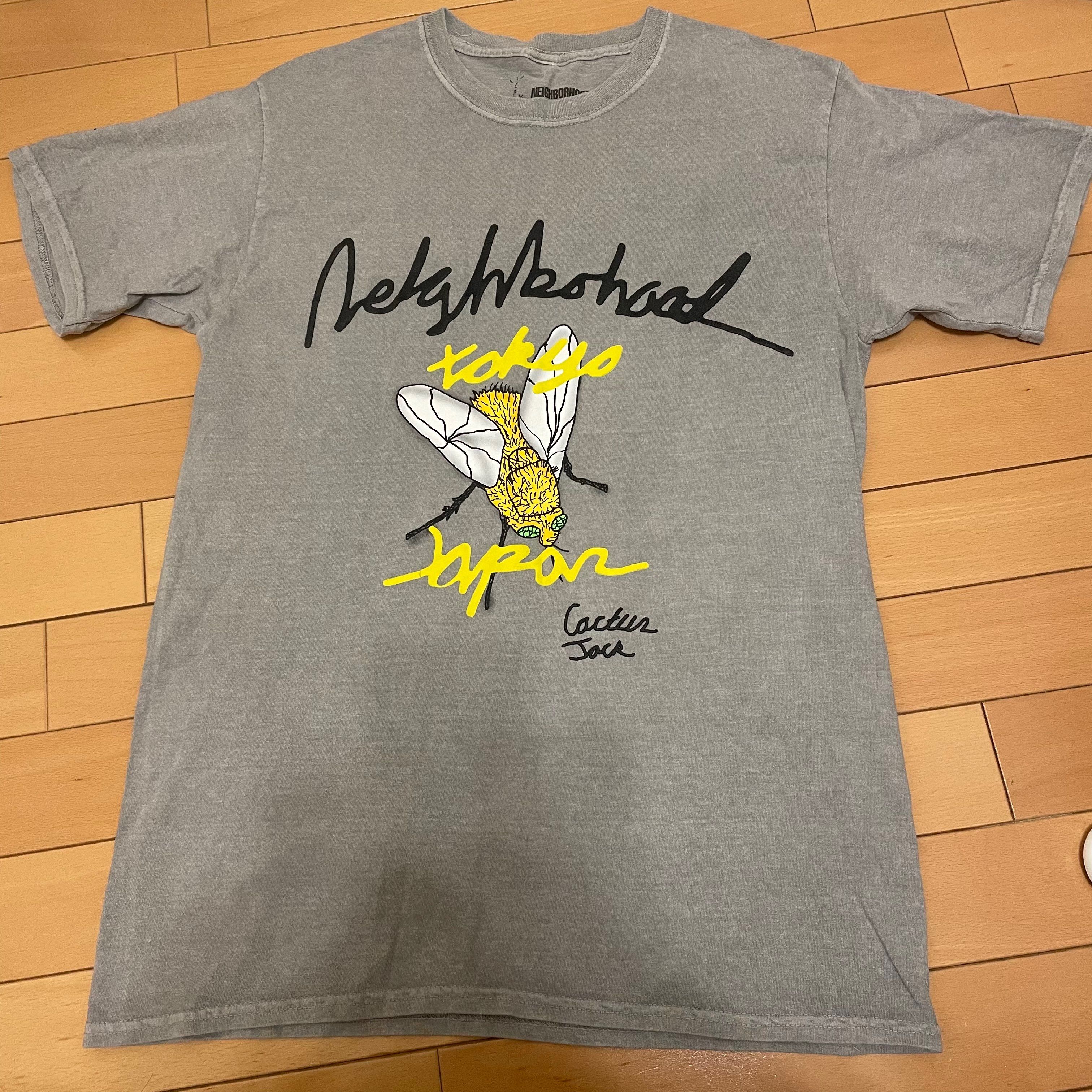 NEIGHBORHOOD Travis Scott Cactus Jack Carousel T-shirt "Grey"