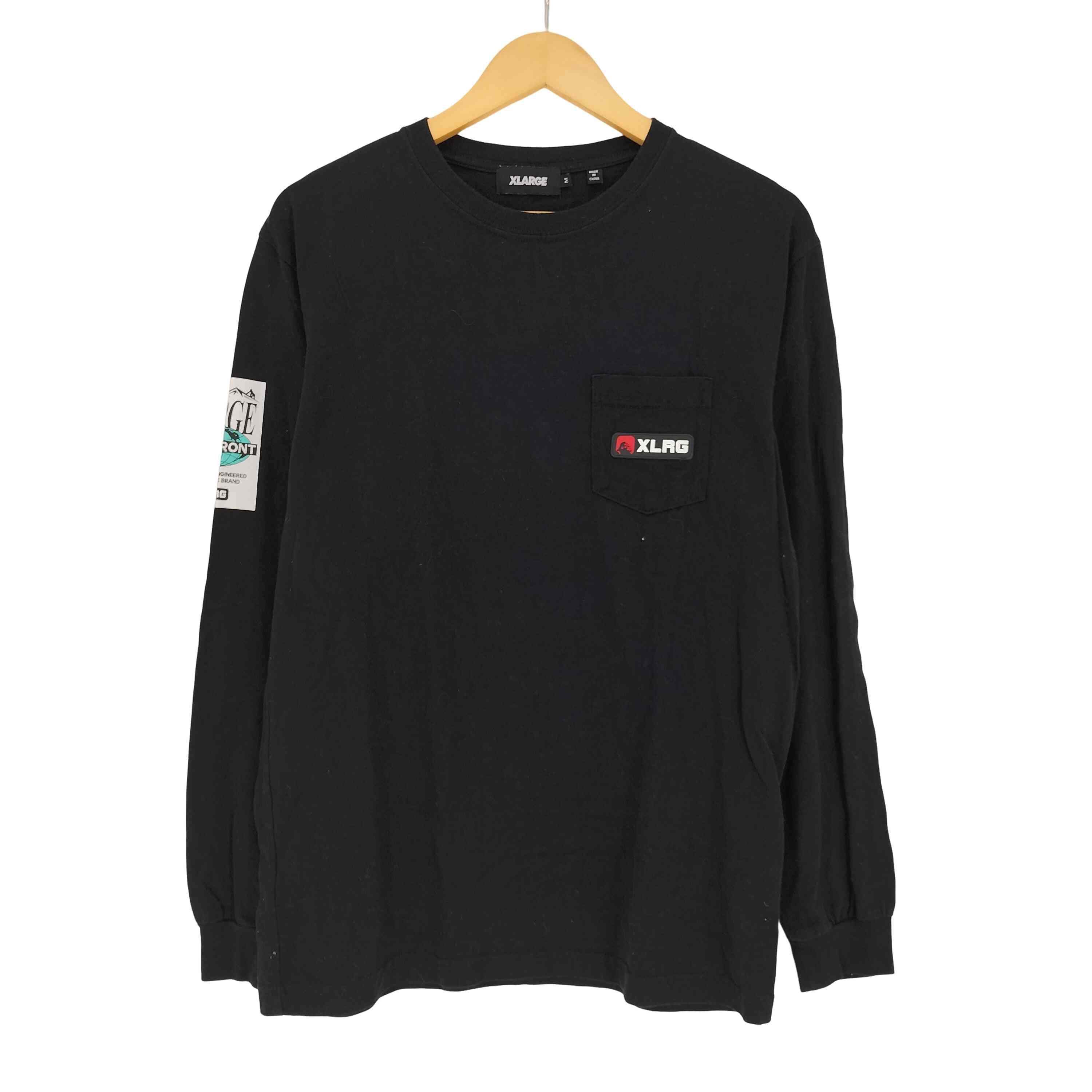 Thermometer バックプリント ポケット 長袖Tシャツ【1142277997429】