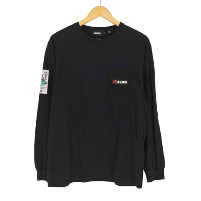 Thermometer バックプリント ポケット 長袖Tシャツ【1142277997429】