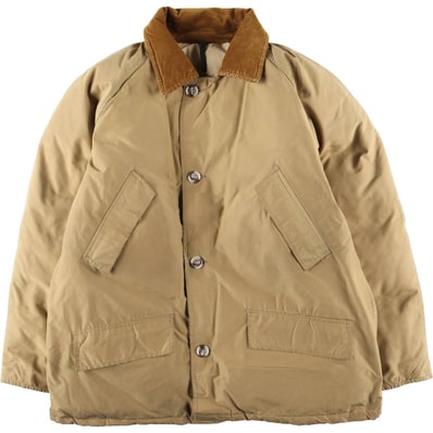 古着 60年代 エルエルビーン L.L.Bean 筆記体白タグ ダウンマッキーノジャケット グースダウンジャケット メンズXL相当/evb030671