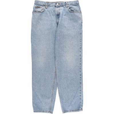 古着 90~00年代 カルバンクライン Calvin klein JEANS テーパードデニムパンツ メンズw32相当/eaa539916