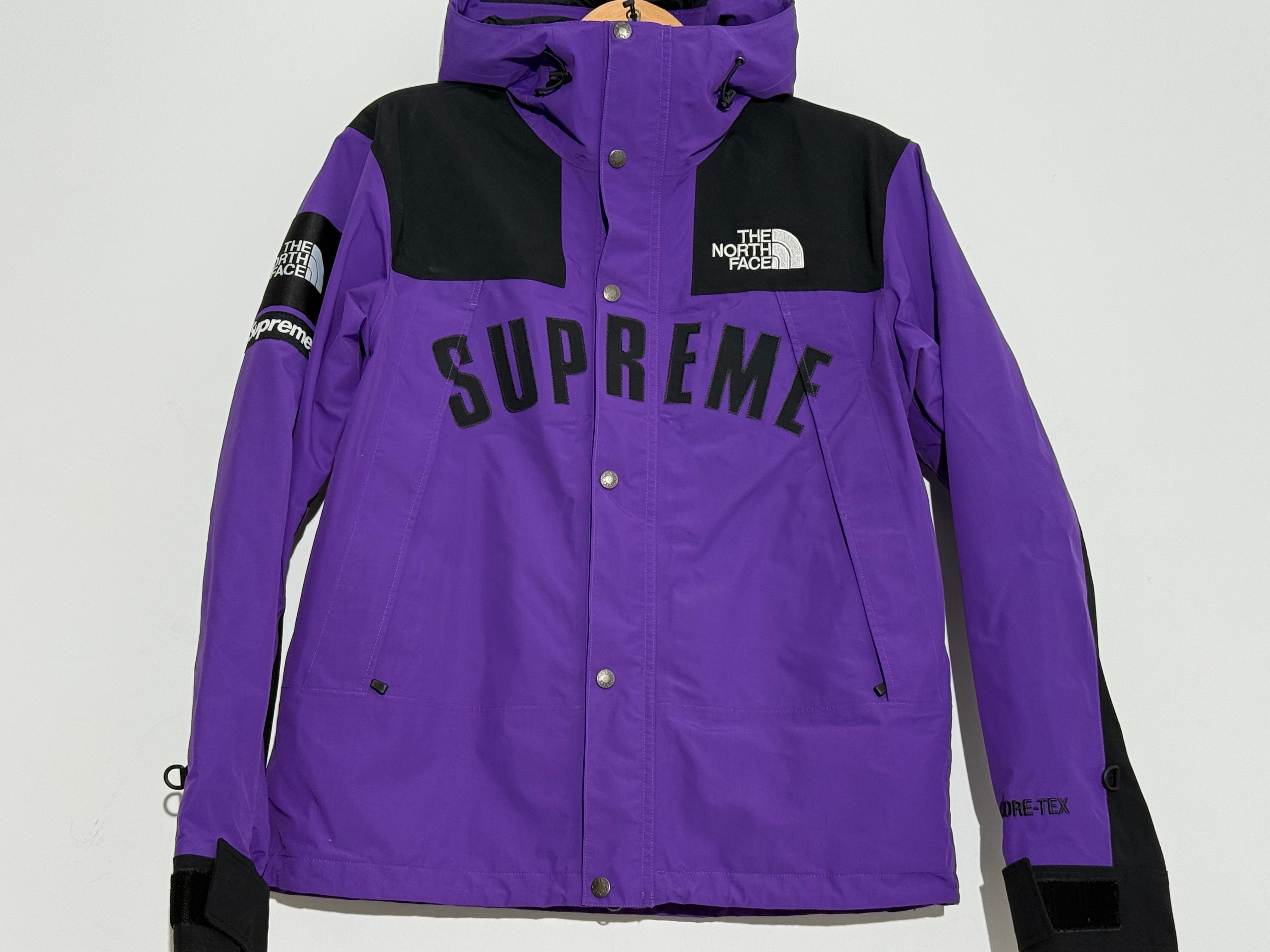 Supreme x The North Face Arc Logo Mountain Parka "Purple"