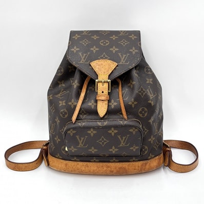 LOUIS VUITTON(ルイヴィトン)モンスリMM ヴィンテージ リュックサック バックパック モノグラムキャンバス ブラウン レディース M51136【中古】