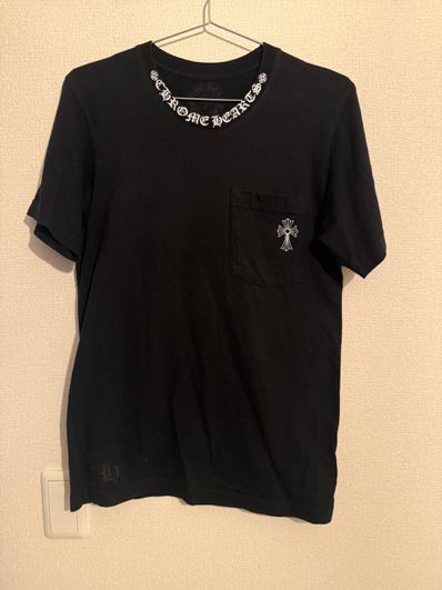 Chrome Hearts CH Cross Neck Print T-Shirt "Black"