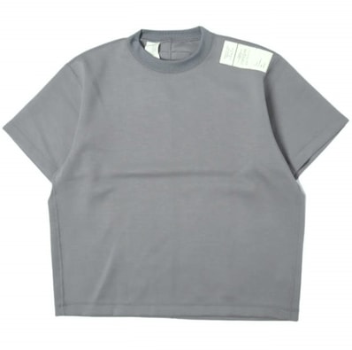 新品 N.HOOLYWOOD TEST PRODUCT EXCHANGE SERVICE エヌハリウッド ミスターハリウッド 26SS 日本製 BACK SEAM T-SHIRT バックシームTシャツ 9261-CS53-006 pieces 36 GRAY