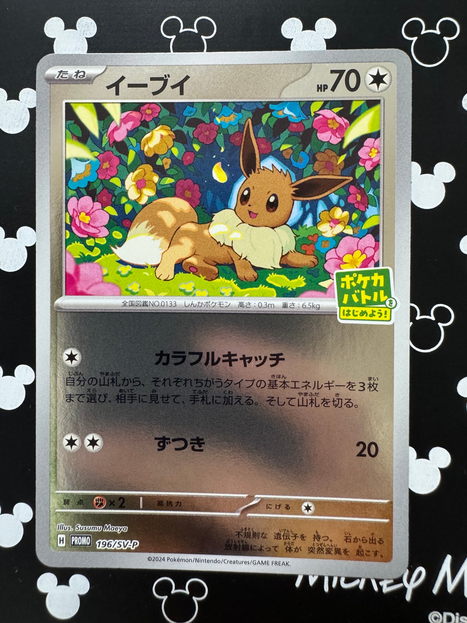 イーブイ P [SV-P-SM 196](プロモカードパック「ポケカバトルをはじめ