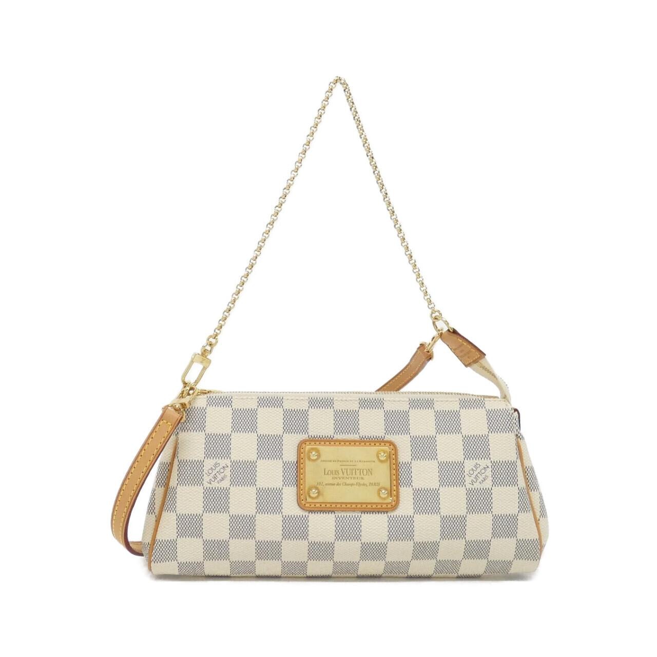 ルイヴィトン ダミエ アズール エヴァ N55214 ショルダーバッグ