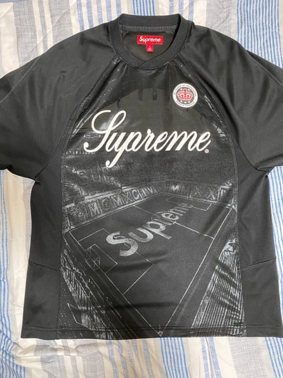 Supreme Jacquard Soccer Jersey "Black"