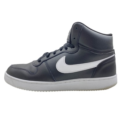 NIKE ナイキ スニーカー AQ1773-002 Ebernon Mid Black White エバノン ミッド ブラック ホワイト ハイカット スニーカー ブラック系 9.5【中古】
