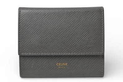 セリーヌ10B57 三つ折り財布 ユニセックス