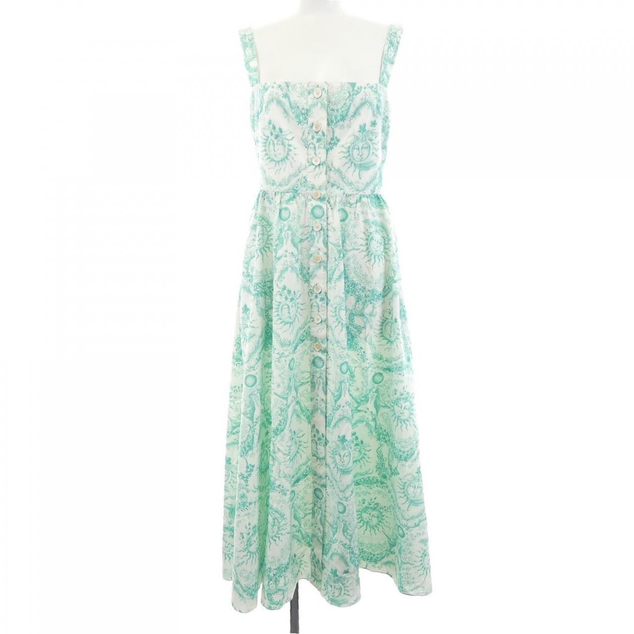 クリスチャンディオール CHRISTIAN DIOR DIORIVIERA FLARE MIDI DRESS 441D57A3816 ワンピース