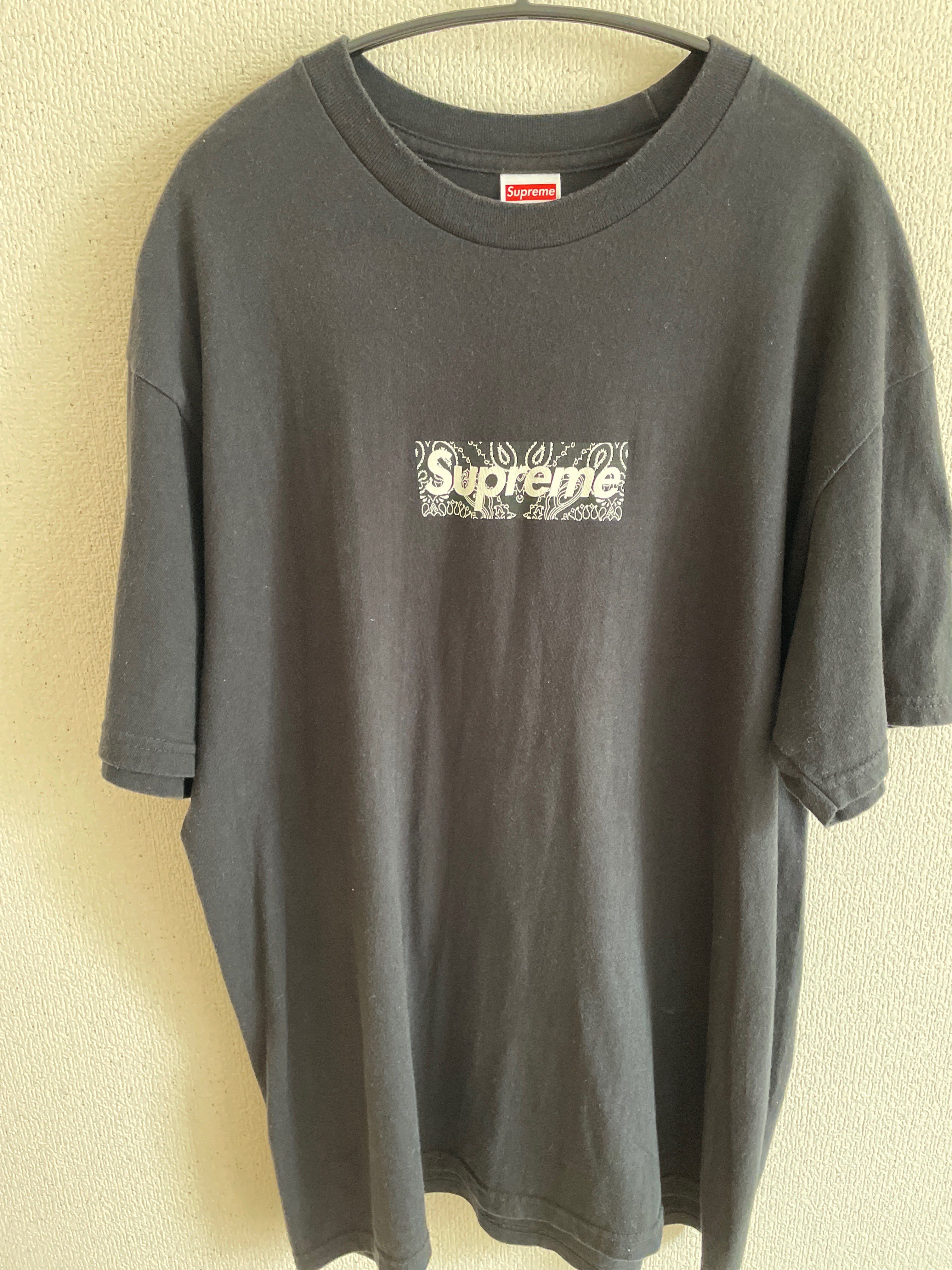 Supreme Bandana Box Logo Tee "Black"