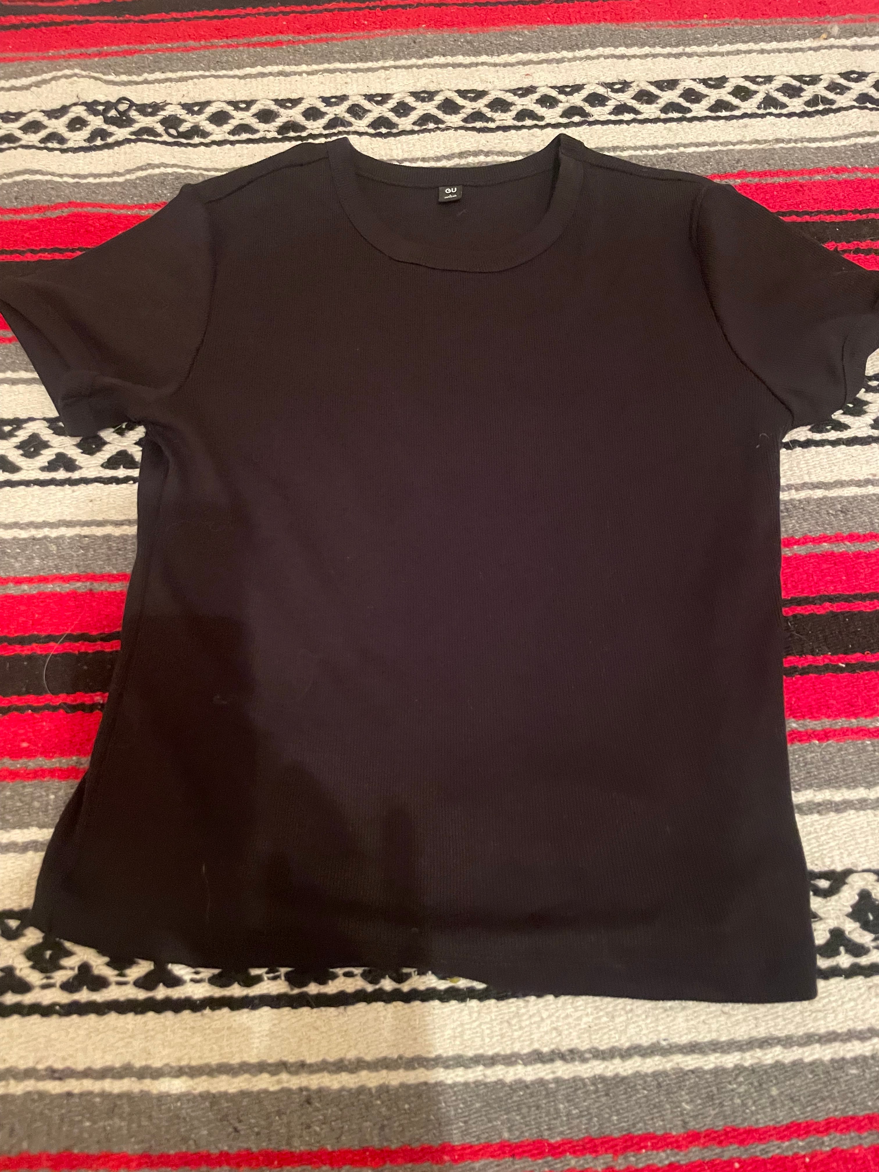 GU 黒半袖Tシャツ Lサイズ