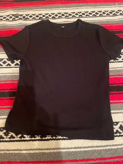 GU 黒半袖Tシャツ Lサイズ