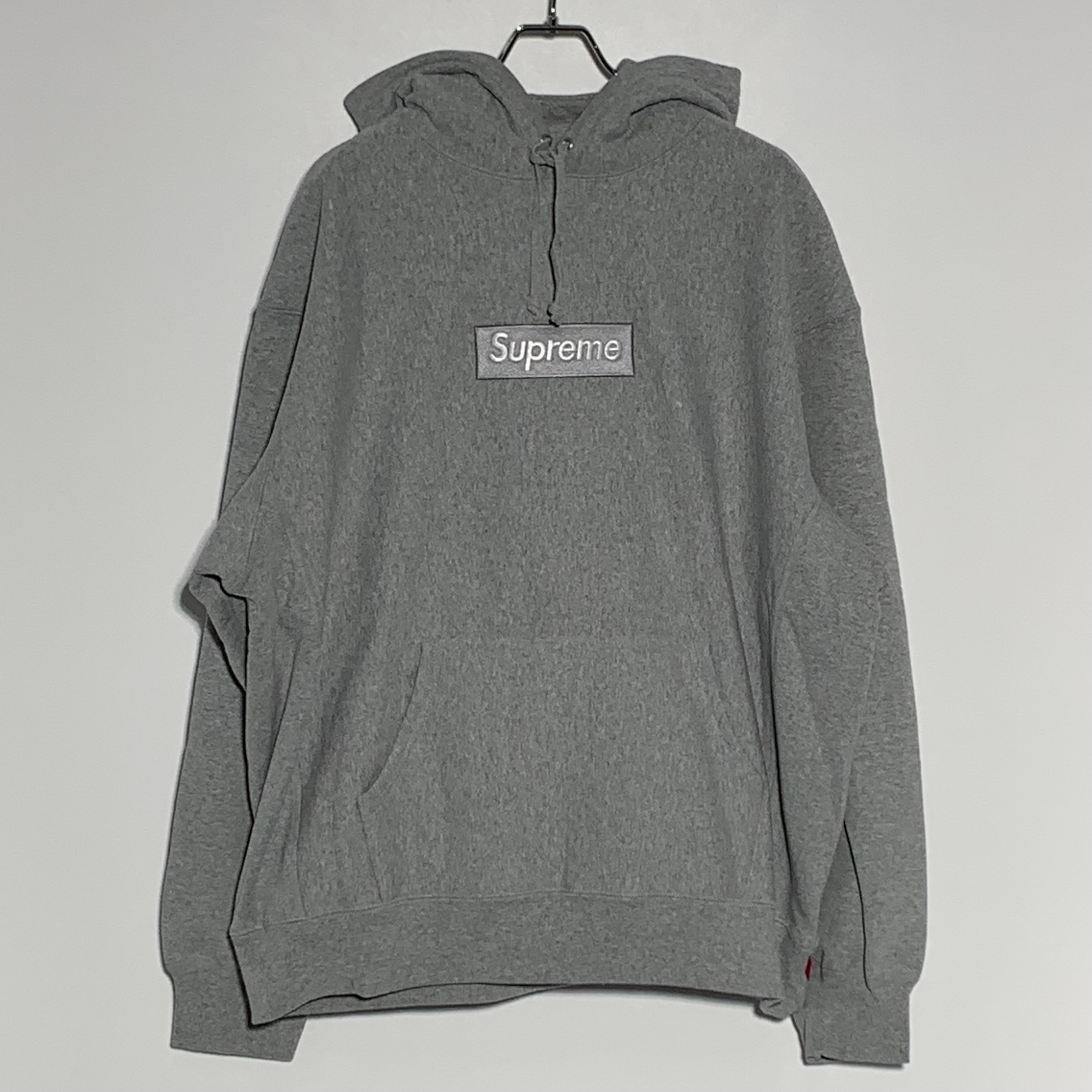 Supreme Box Logo Hooded Sweatshirt "Heather Grey" (24FW)