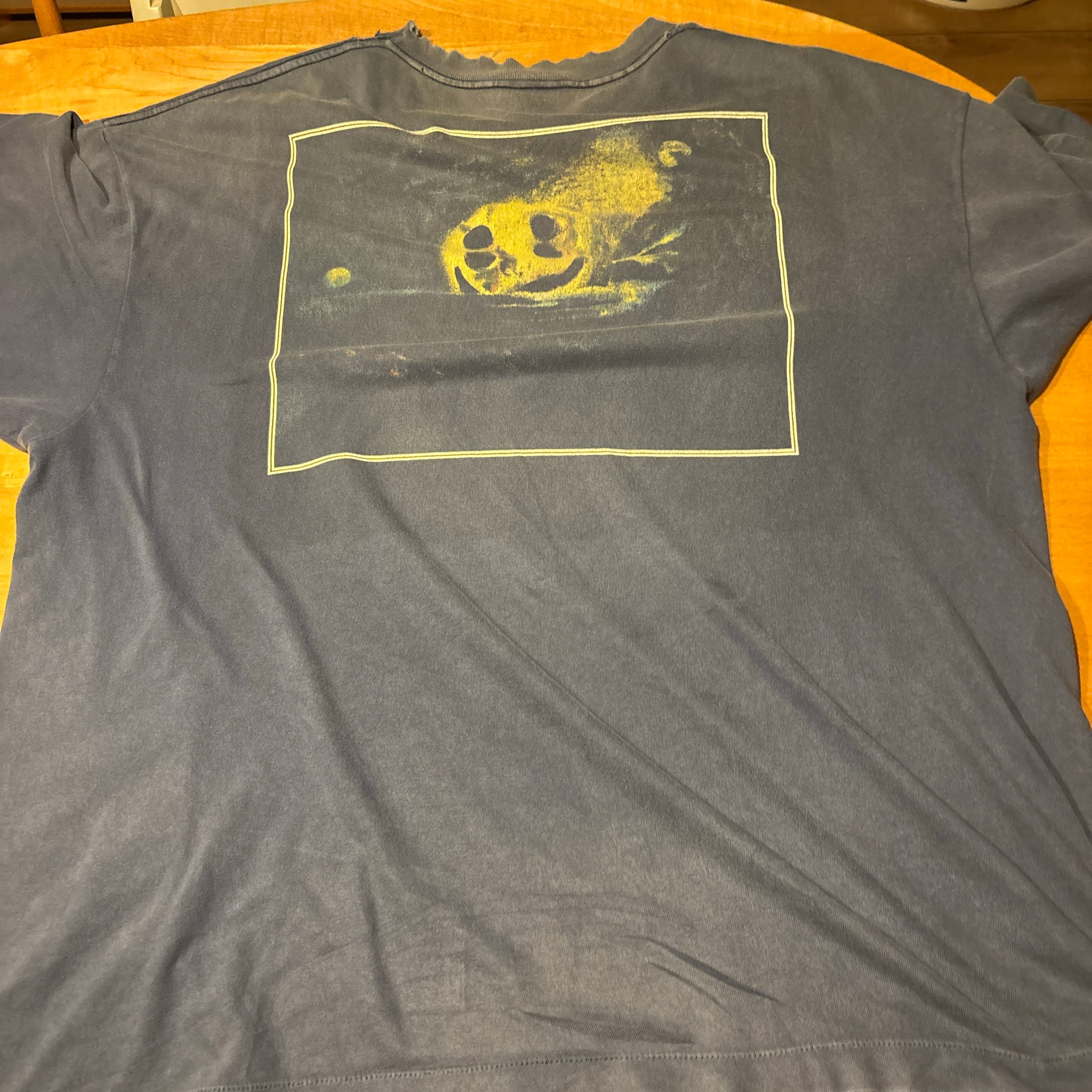 SAINT Mxxxxxx x Cactus Plant Flea Market SS Tee Star "Navy"