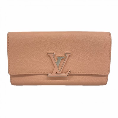 ★最終価格【6cd5599-k】ルイヴィトン 長財布 トリヨン ポルトフォイユカプシーヌ M61250 マグノリア【中古】レディース