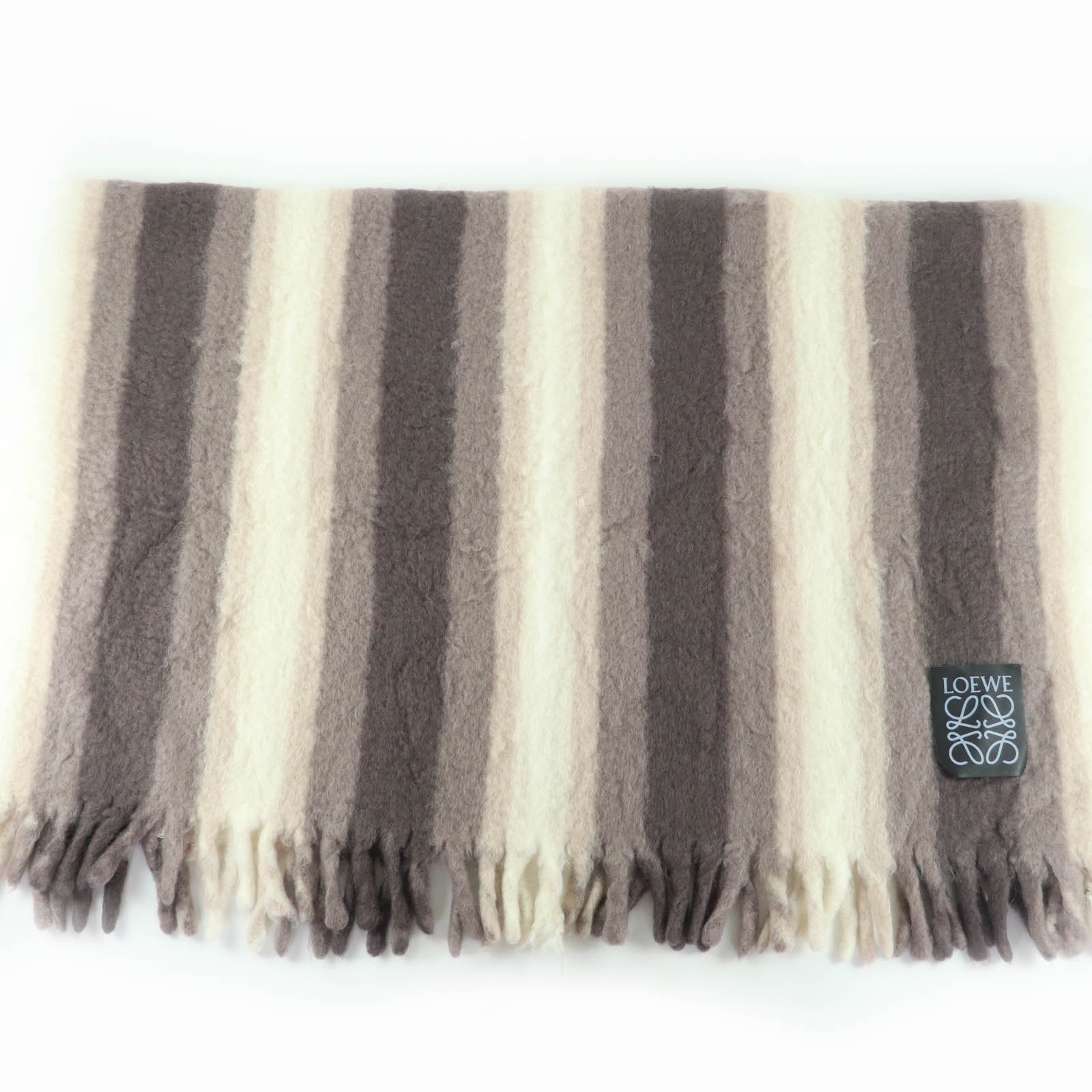 美品 ロエベ ブランケット ブラウン系 レディース