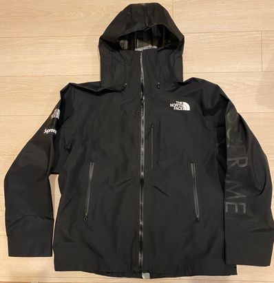 Supreme x The North Face Split Taped Seam Shell Jacket "Black"