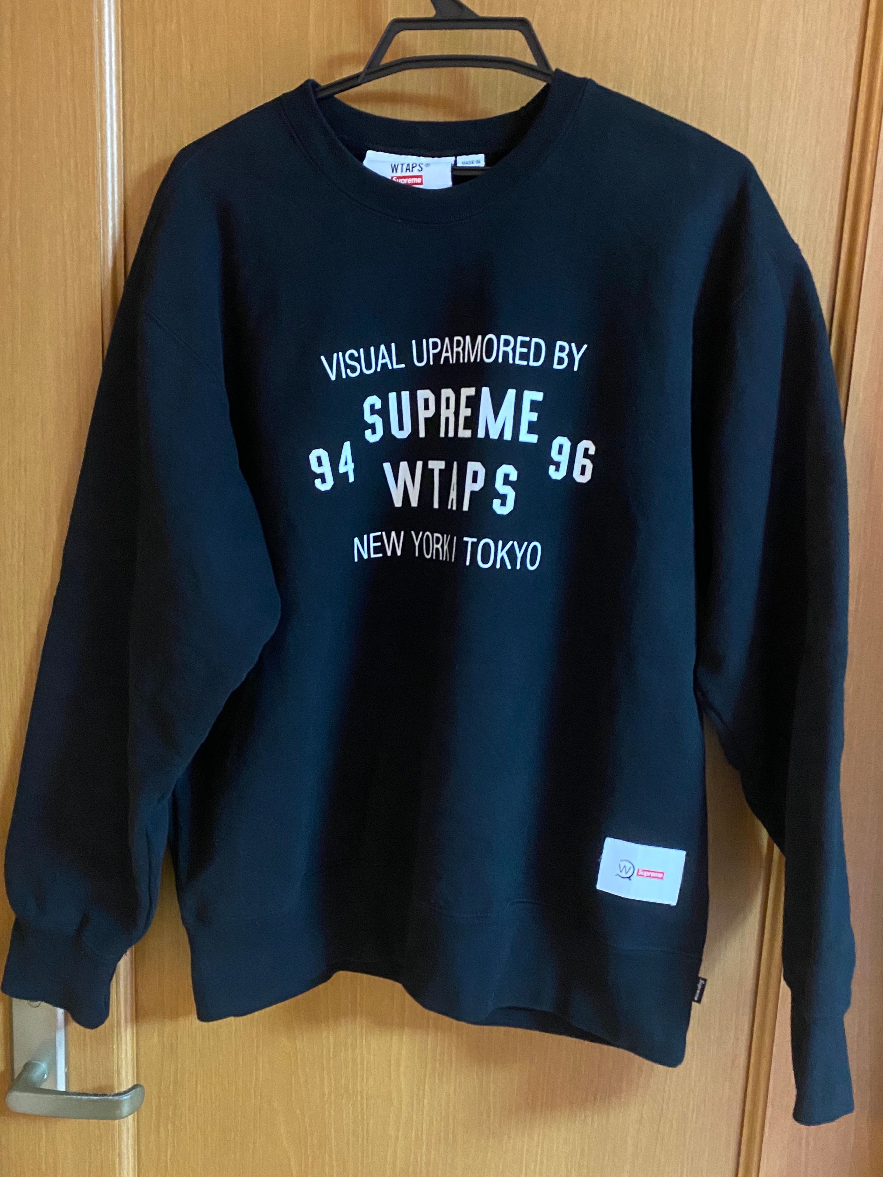 Supreme / WTAPS Crewneck "Black" 21274SPD-CSM03S