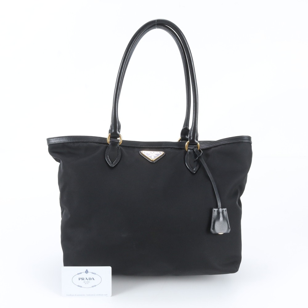 ■極美品 プラダ テスート ナイロントライアングルロゴ 1BG158