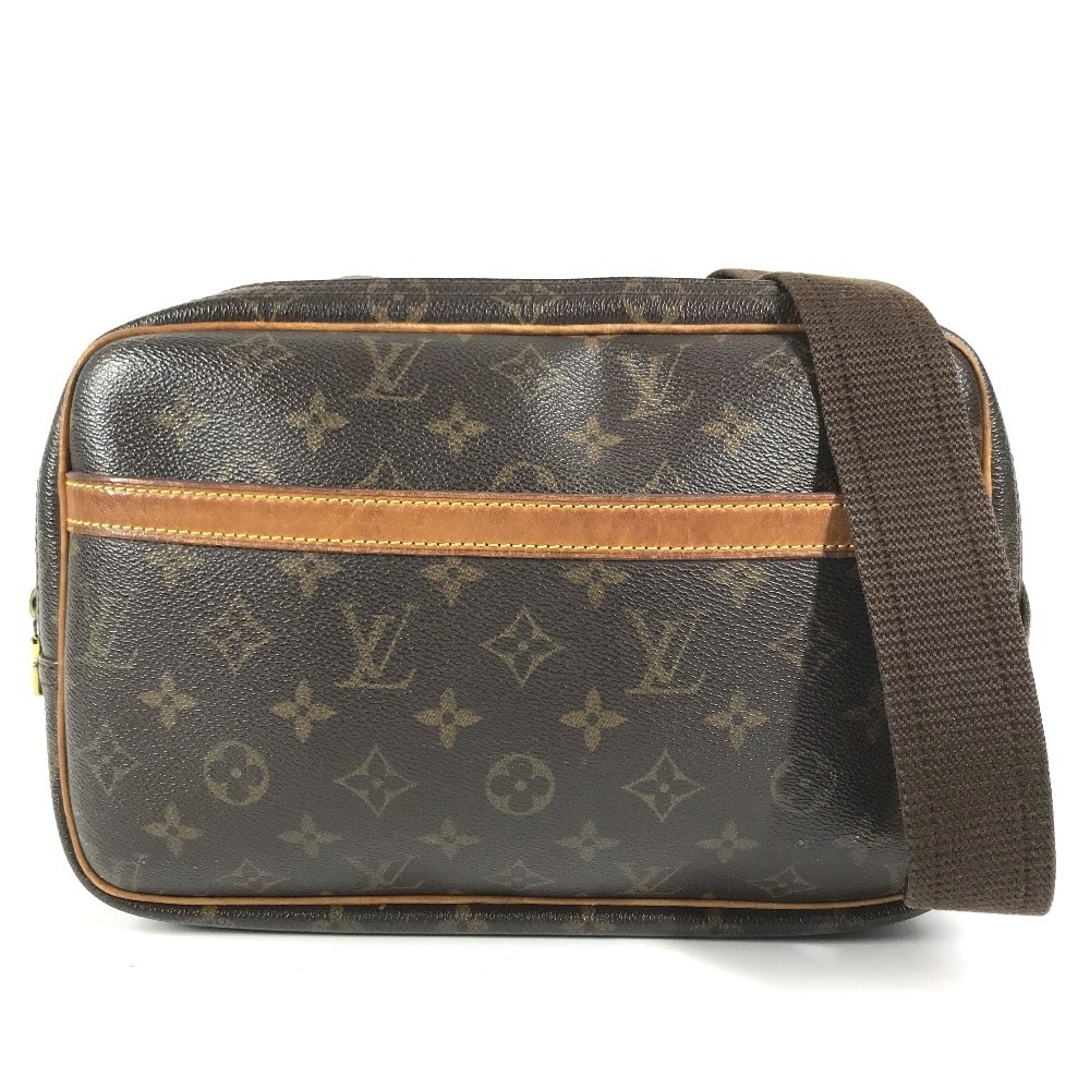 ルイヴィトン LOUIS VUITTON リポーターPM リポーター PM M45254 モノグラム 斜め掛け カバン ショルダーバッグ モノグラムキャンバス ブラウン