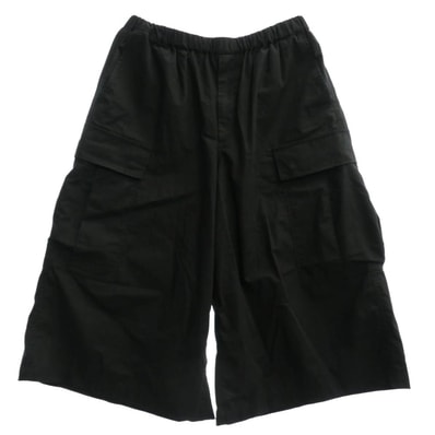 LAD MUSICIAN ラッドミュージシャン ショートパンツ 2324-504 Cropped Cargo Pants クロップド カーゴ パンツ ブラック系【中古】
