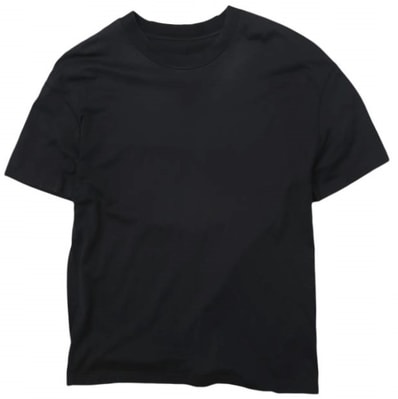 Maison Margiela 10 メゾンマルジェラ 20SS イタリア製 オーバーサイズ シームディテール Tシャツ S50GC0600 S22816 48 BLACK 半袖 インサイドアウト トップス g28463