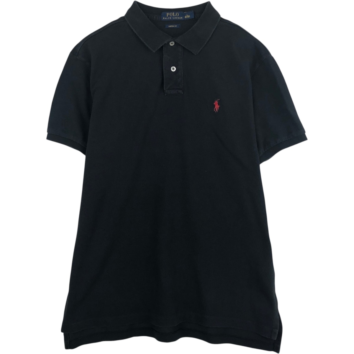 古着 ラルフローレン Ralph Lauren POLO RALPH LAUREN CUSTOM FIT 半袖 ポロシャツ メンズL相当/eaa626587