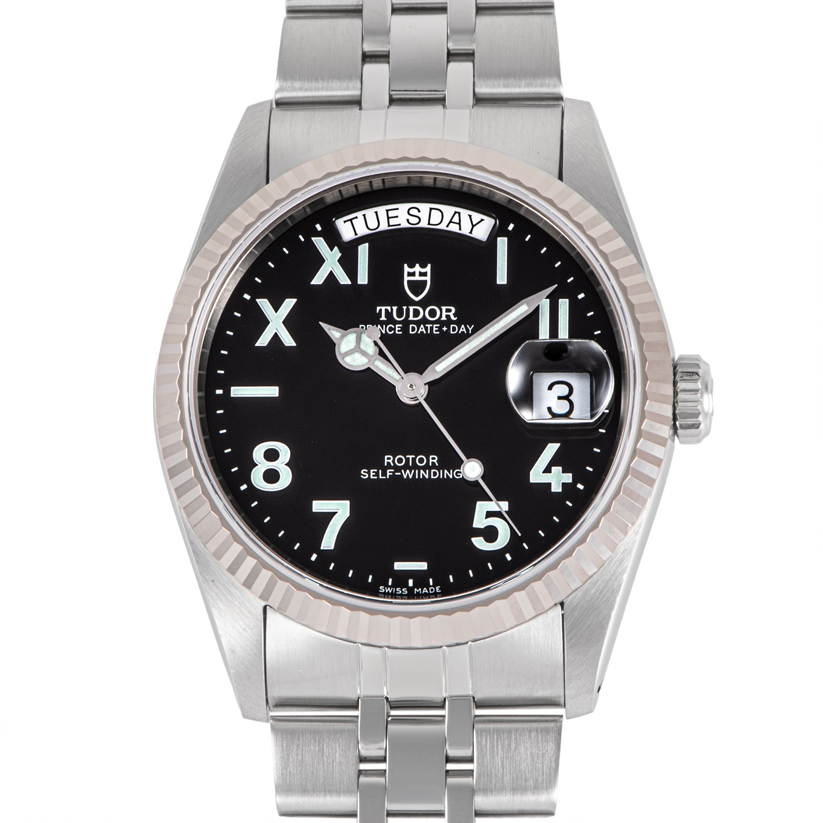 TUDOR チューダー / チュードル プリンス デイトデイ 76214 ユニークダイヤル California SS/WG【中古】