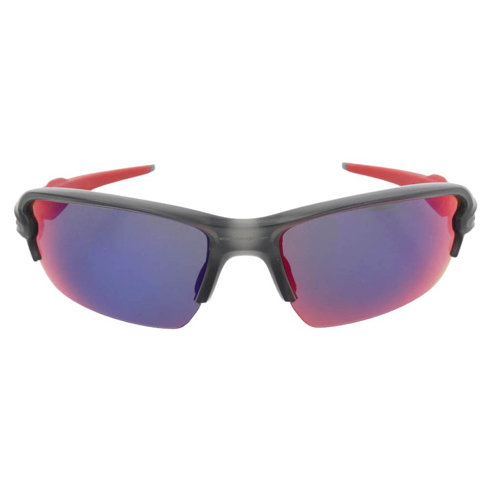 OAKLEY オークリー OO9271-03 アジアフィット FLAK 2.0 フラック サングラス アイウェア グレー系 レッド系 61□12 133【中古】