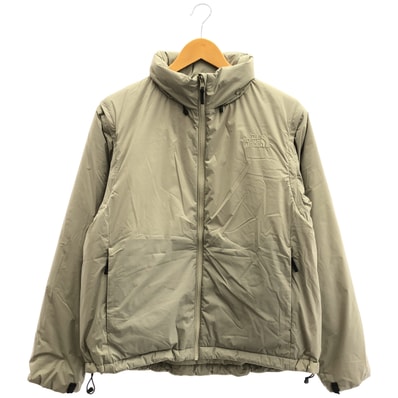 ノースフェイス NYW82401 ライトカーキ 中綿 ジップインサニーヌックジャケット XL