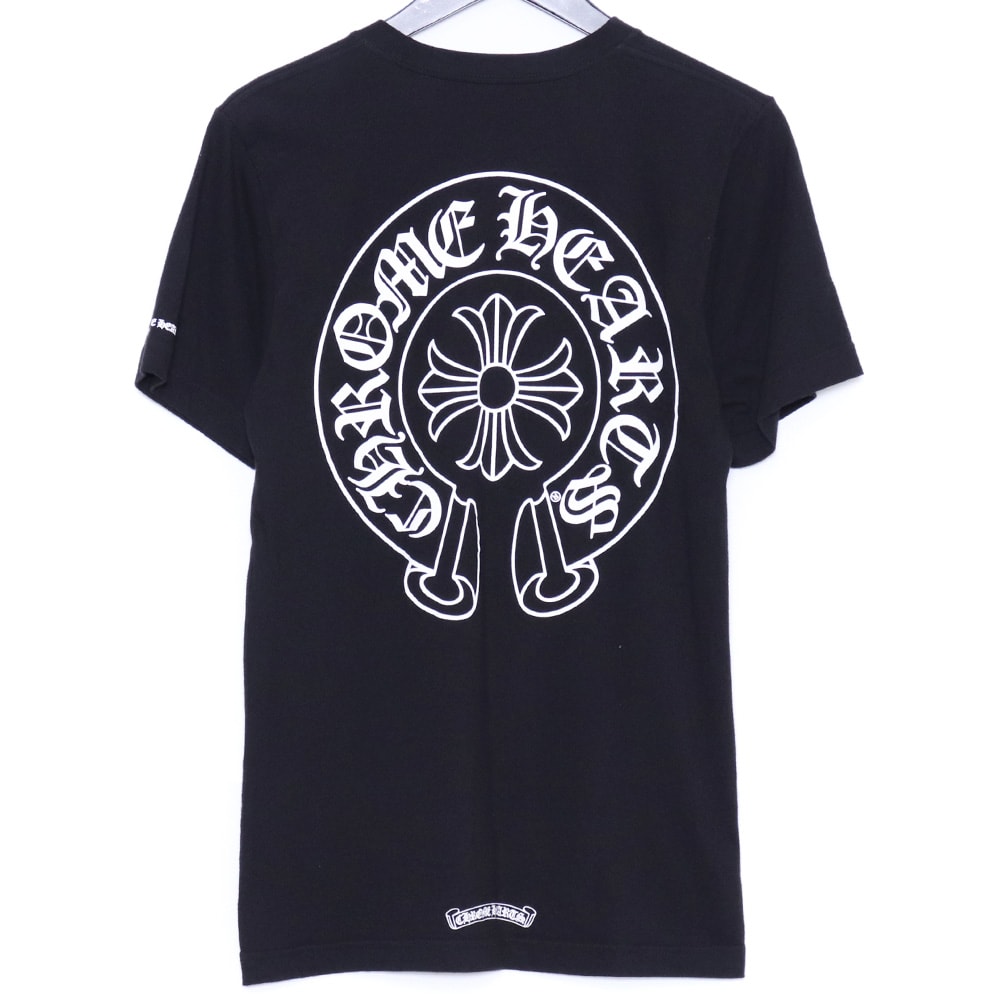 Chrome Hearts Horse Shoe Logo Pocket T-Shirt "Black"