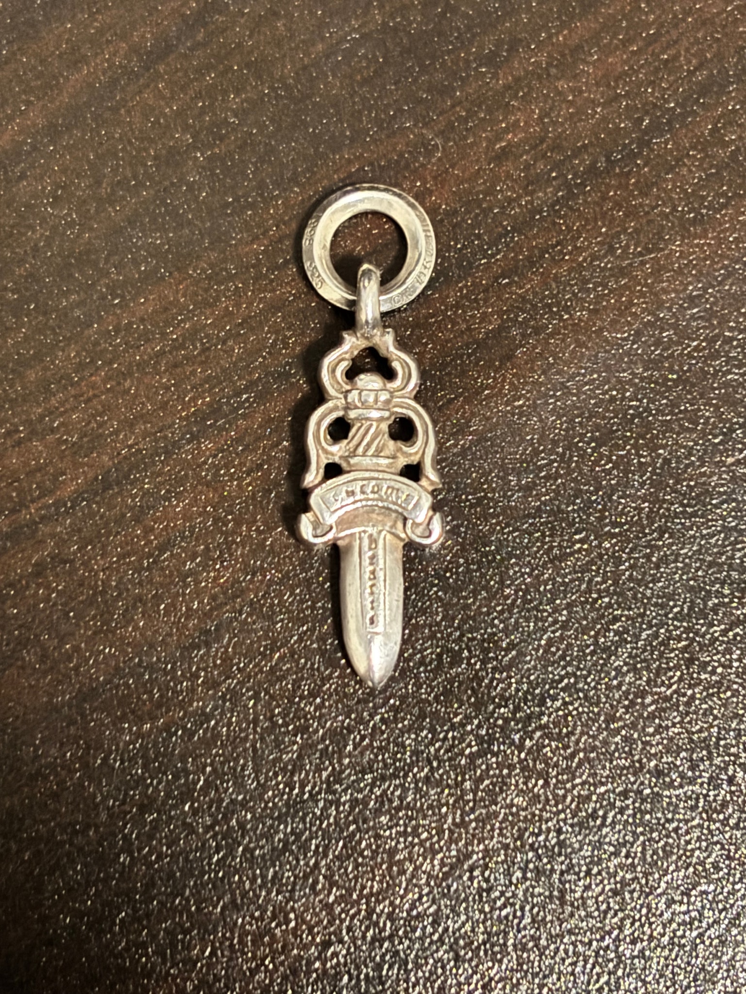 クロムハーツ 22K スタック ダガー ピアス H1 