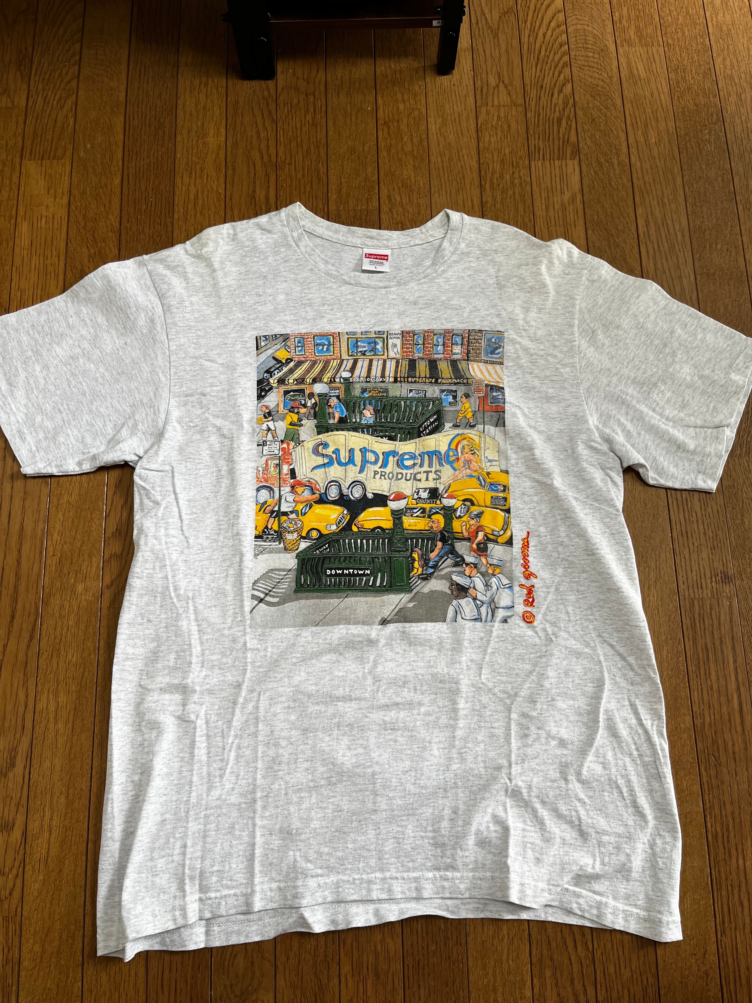 Supreme Manhattan Tee "Ash Grey"