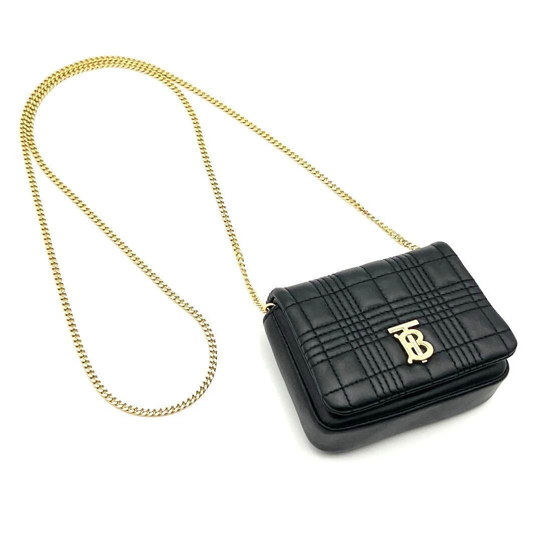 【BURBERRY】バーバリー レディース ショルダー ポーチ バッグ レザー