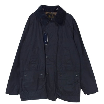 Barbour バブアー 12AW MWX0318 BEDALE SL ビデイル スリムフィット オイルドジャケット ネイビー系 40【中古】