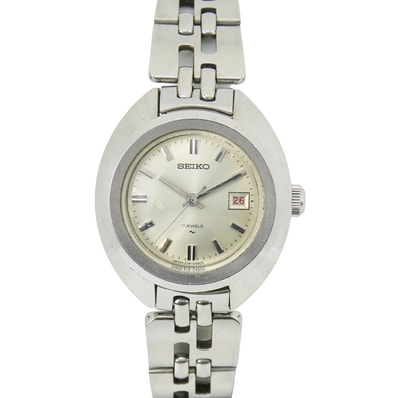 【中古】 セイコー 腕時計 2118-0400 ステンレススチール シルバー 文字盤シルバー レディース 女性 SEIKO