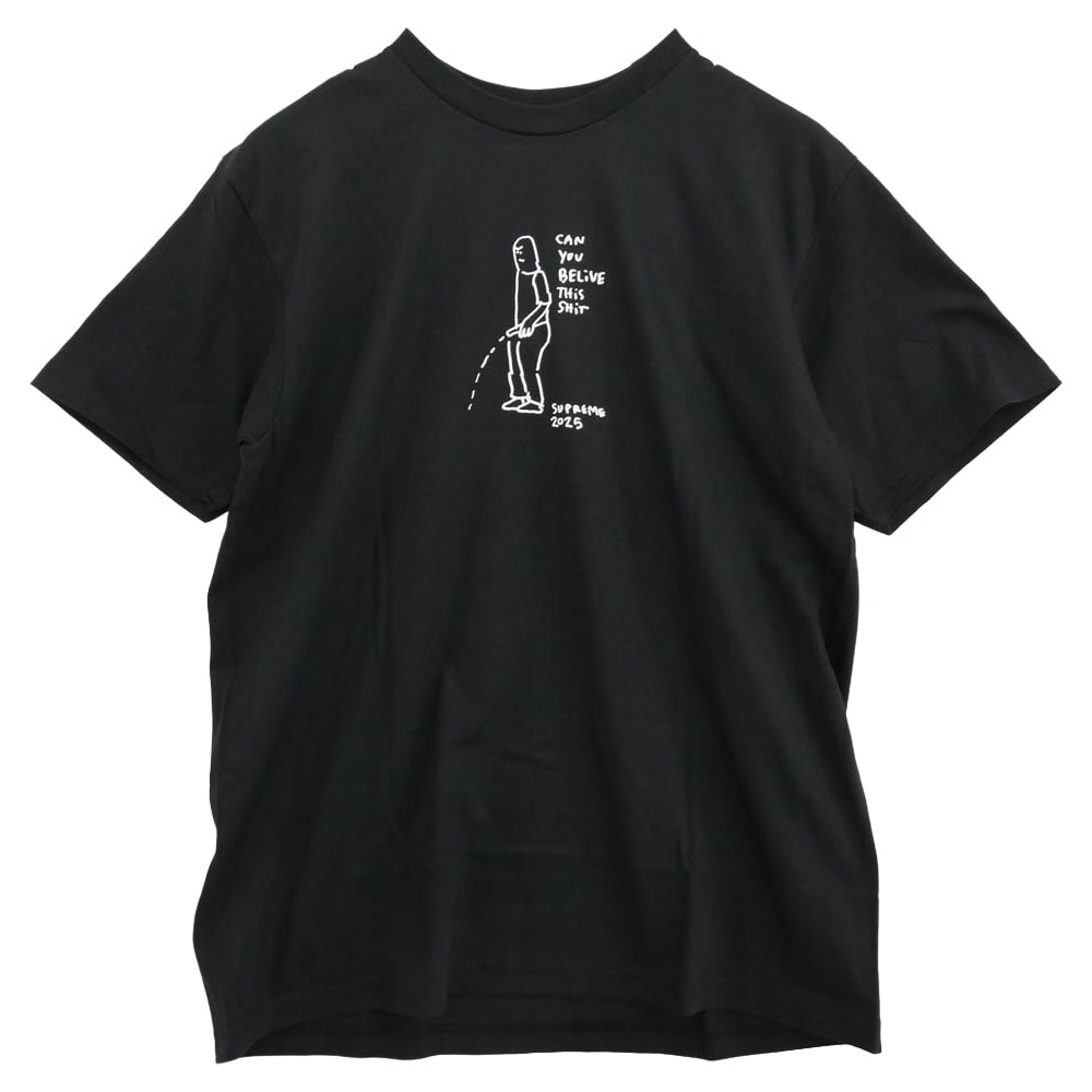 Supreme シュプリーム Tシャツ 25SS Gonz Tee ゴンズ プリント 半袖 Tシャツ ブラック系 L【極上美品】【中古】