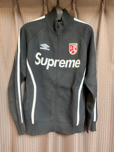 Supreme x Umbro Zip Up Sweater "Black"