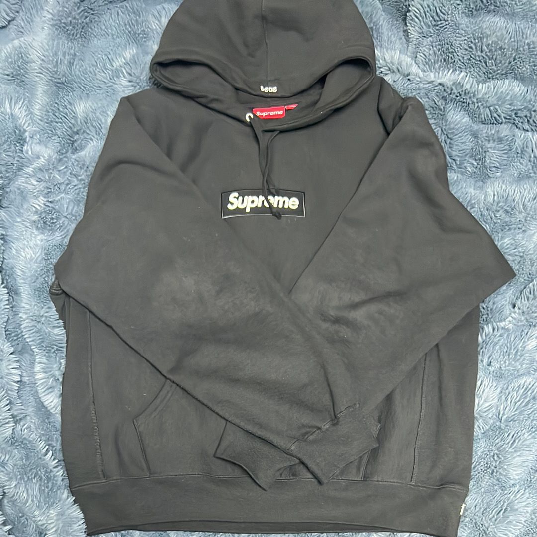 Supreme Box Logo Hooded Sweatshirt "Black" (24FW)