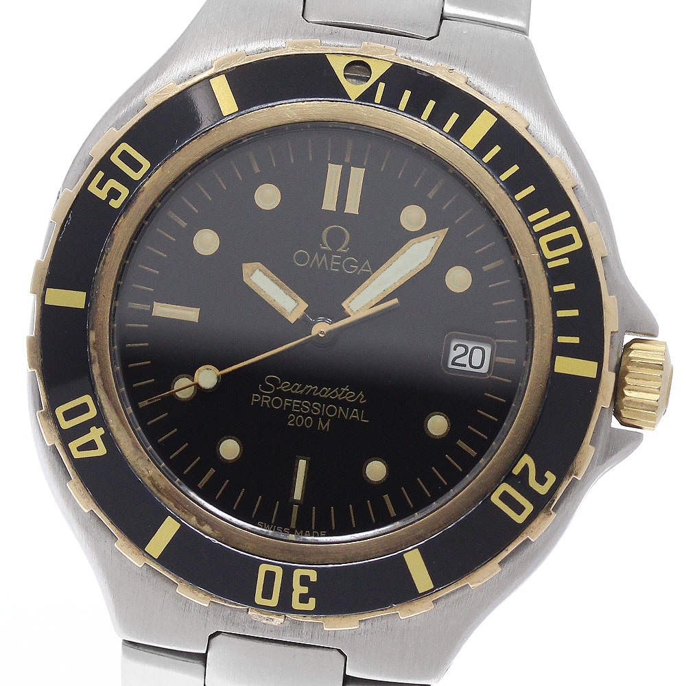 オメガ OMEGA シーマスター200 デイト クォーツ メンズ _985315