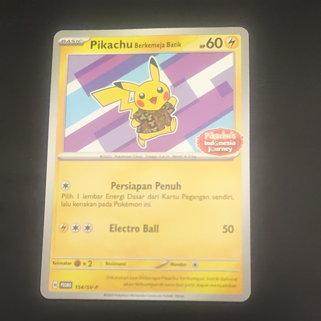 PSA10】バティックシャツを着たピカチュウ (ネイティオ柄) P [SV-P 154