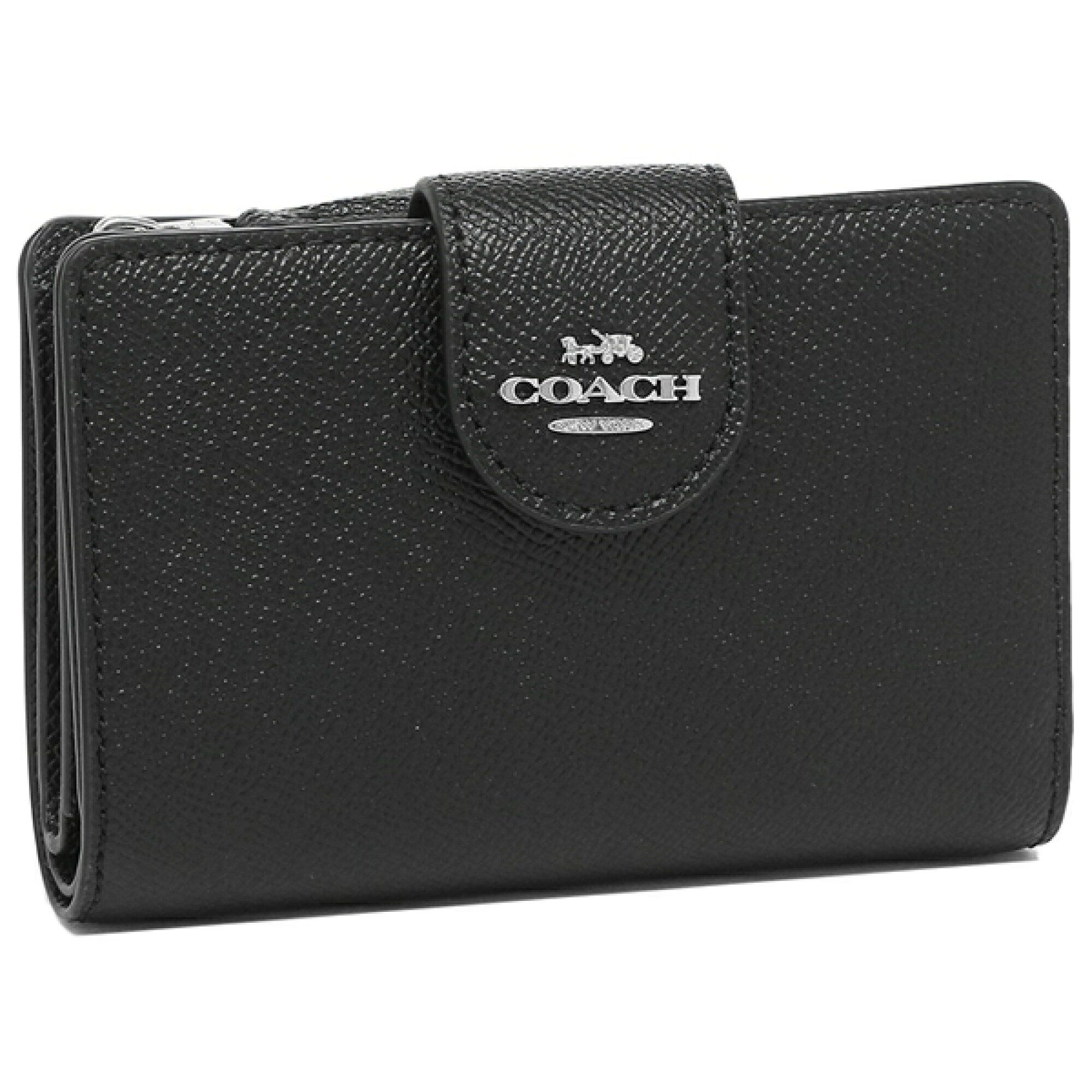 コーチ レザー 二つ折り財布 coach ミニ財布 6390-svdtv