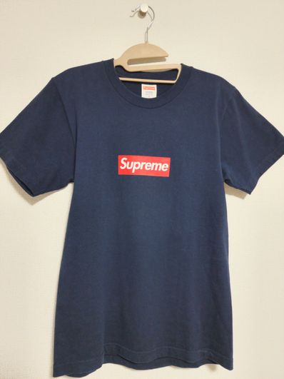 Supreme 20th Anniversary Box Logo Tee "Navy"